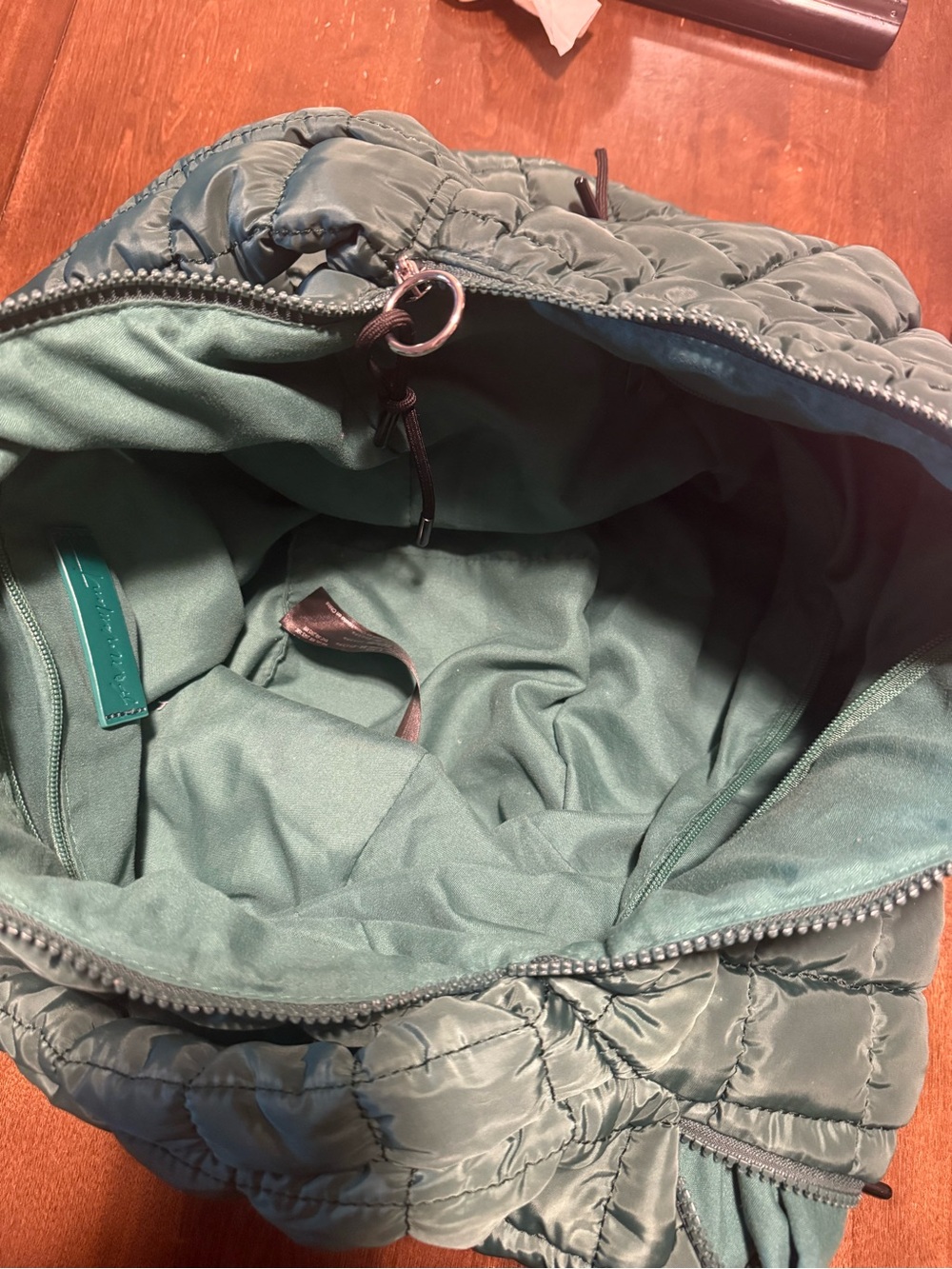 FP Movement by Free People Quilted Shoulder Bag in Fuji Jade - Picture 5 of 5